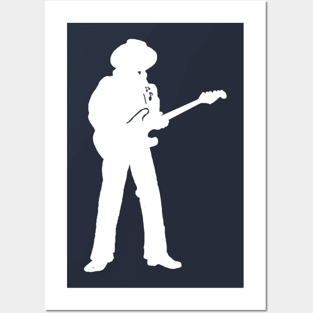 Definitely NOT Stevie Ray Vaughan Wall Art by blakely737